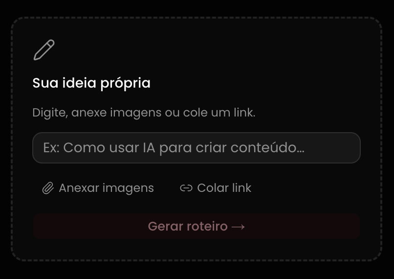 Temas sugeridos pela IA